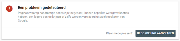 Google-Search-Console-probleem-gedetecteerd