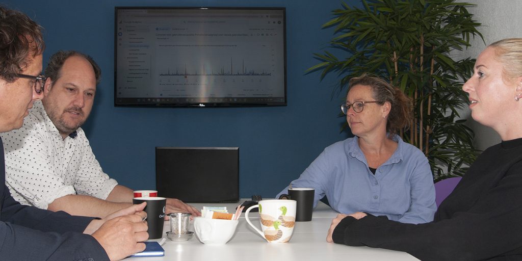 AI SEO klantbespreking
