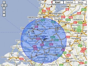 Radiustargeting Google AdWords Geo-targeting