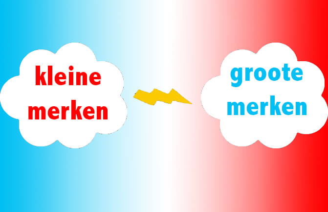 winnen van grote merken in google